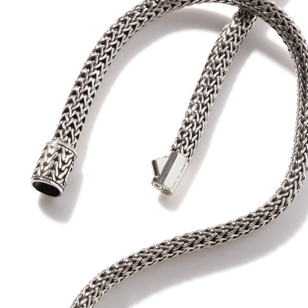John Hardy Classic Silver Chain, 24” Length.